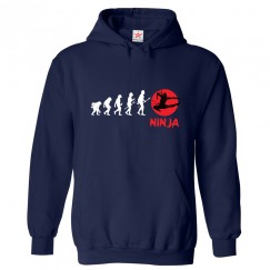 Ninja Martial Arts Evolution Kids & Adults Unisex Hoodie